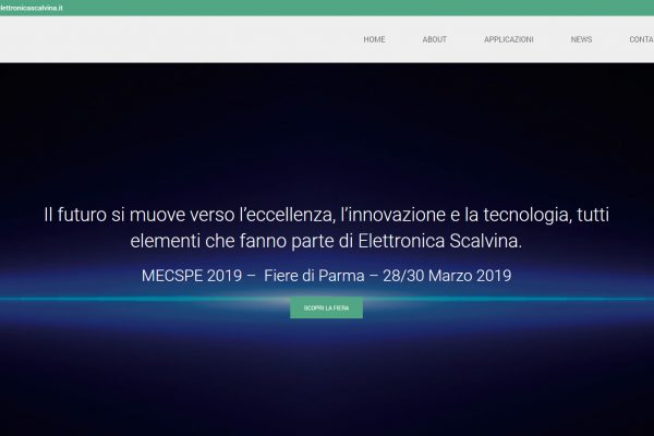 elettronica scalvina landing page mecspe 2019